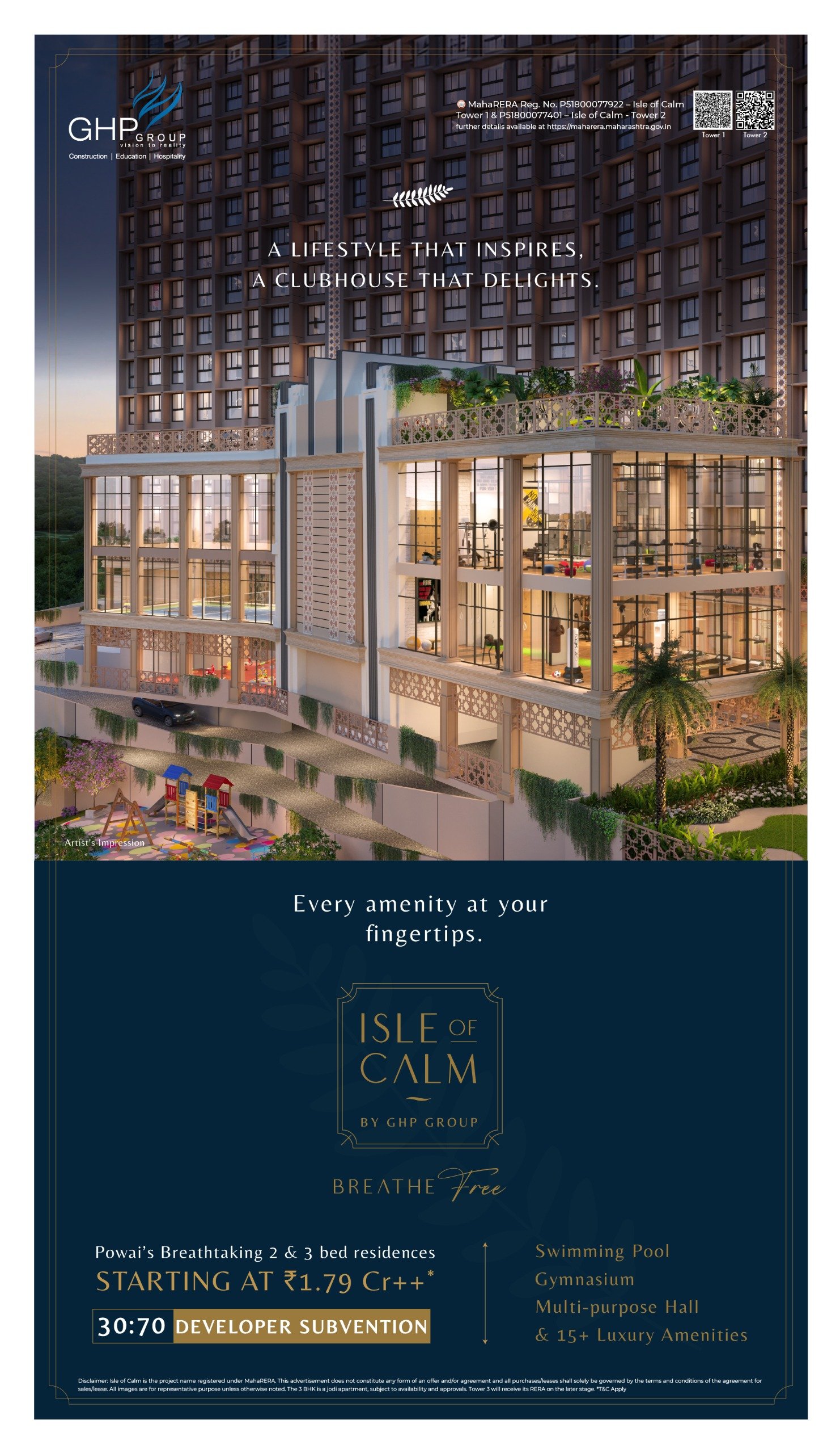 Isle of Calm Powai Slide 1